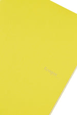 Fabriano Ecoqua Stapled Notebook Lemon Lined A4