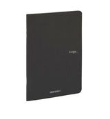 Fabriano Ecoqua Stapled Notebook Black Lined A4