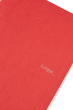 Fabriano Ecoqua Stapled Notebook Raspberry Lined A4