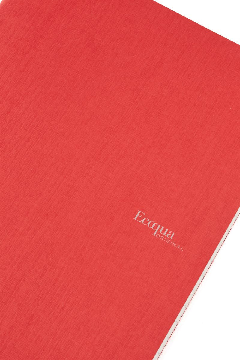 Fabriano Ecoqua Stapled Notebook Raspberry Lined