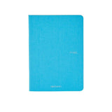 Fabriano Ecoqua Stapled Notebook Turquoise Lined A4