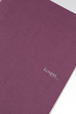 Fabriano Ecoqua Stapled Notebook Wine Lined A4