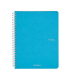 Fabriano Ecoqua Spiral Notebook Turquoise Plain A4