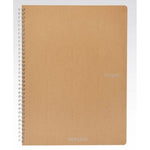 Fabriano Ecoqua Spiral Notebook Brown Lined A4