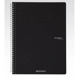 Fabriano Ecoqua Spiral Notebook Black Lined A4