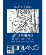 Fabriano Accademia Drawing Paper 200gsm Pack 100 A4