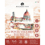 Magnani Ponte Vecchio Drawing Pad 220gsm 20 Sheets 35x45cm
