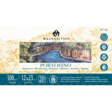 Magnani Portofino Watercolour Pad 300gsm Hot Pressed 20 Sheets 12x23cm