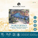 Magnani Portofino Watercolour Pad 300gsm Hot Pressed 20 Sheets 20x20cm