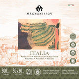 Magnani Italia Watercolour Pad  300gsm Cold Pressed 20 Sheets 30x30cm