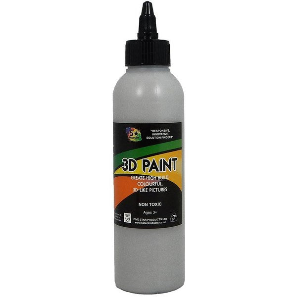 FIVE STAR 3D PAINT METALLIC SILVER