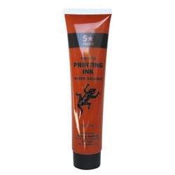 Five Star Waterbased Print Ink Orange 115ml