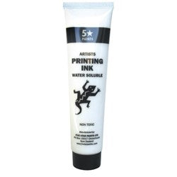 Five Star Waterbased Print Ink White 115ml