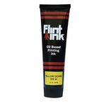 Flint Oil Based Ink Yellow Ochre 100ml
