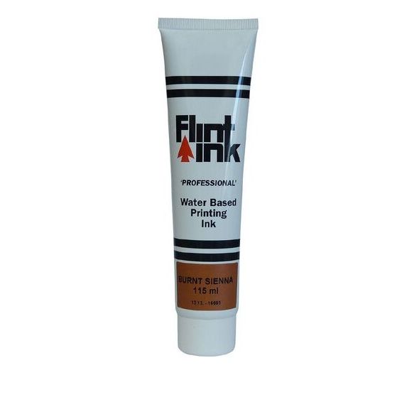 Flint Waterbased Print Ink Burnt Sienna 115ml