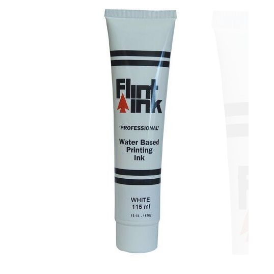 Flint Waterbased Print Ink White 115ml