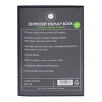 OSC Insert Display Book 30 Pocket Black