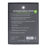 OSC Insert Display Book 30 Pocket Black A3