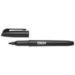 OKIN PERMANENT PEN STYLE MARKER BLACK
