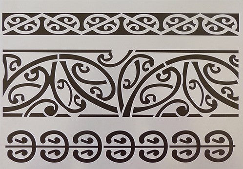 Five Star Stencil Maori Designs A4