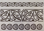 Five Star Stencil Maori Designs A4