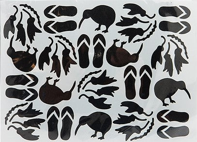 Five Star Stencil Kiwi Symbols