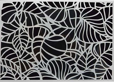 Five Star Stencil Leaves A5