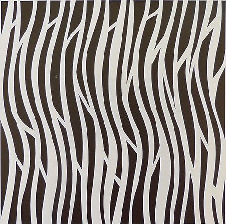 Five Star Stencil Waves 15x15cm