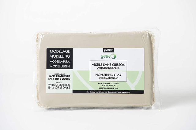 Gedeo Air Drying Clay White 1.5kg