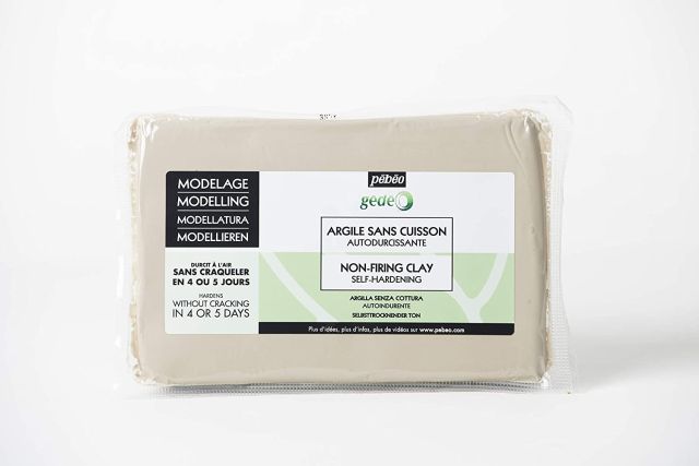 Gedeo Air Drying Clay White 1.5kg