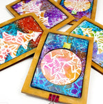 Gelli Arts Perfect Border Kit 4x6" Postcards SET