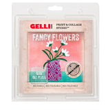 GELLI ARTS PRINTED COLLAGE KIT FANCY FLOWERS