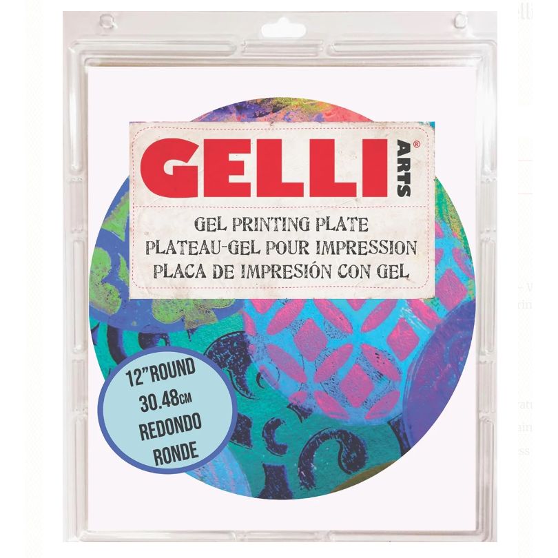 Gelli Arts Printing Plate Round