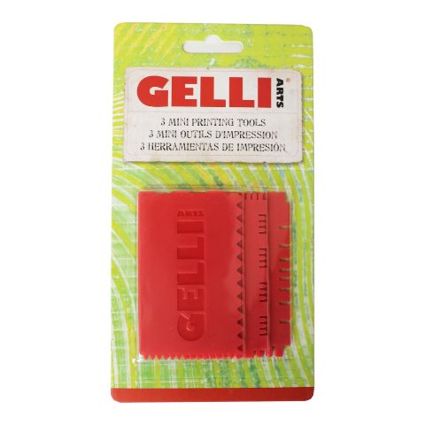 Gelli Arts Mini Printing Tools Set 3 SET