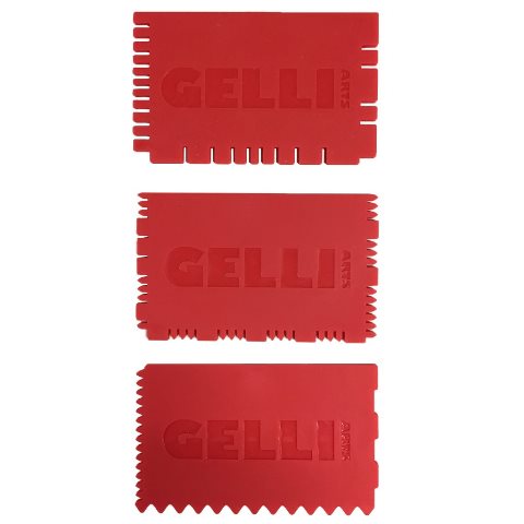 Gelli Arts Mini Printing Tools Set 3 SET
