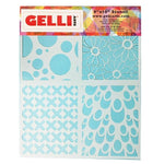 Gelli Arts Stencil Multi Design 8x10"