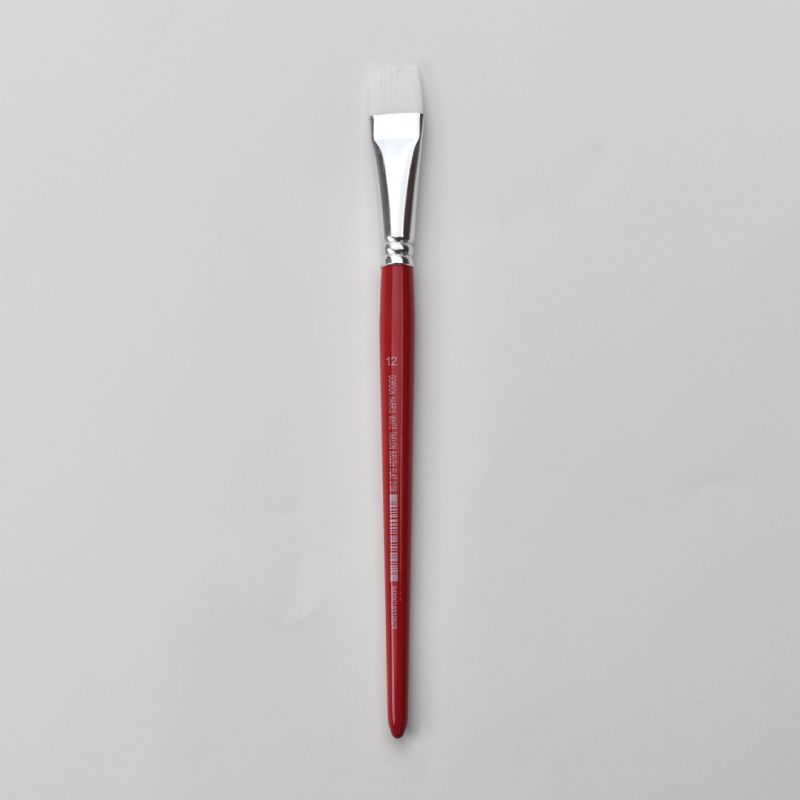 Gordon Harris White Taklon Brush Flat