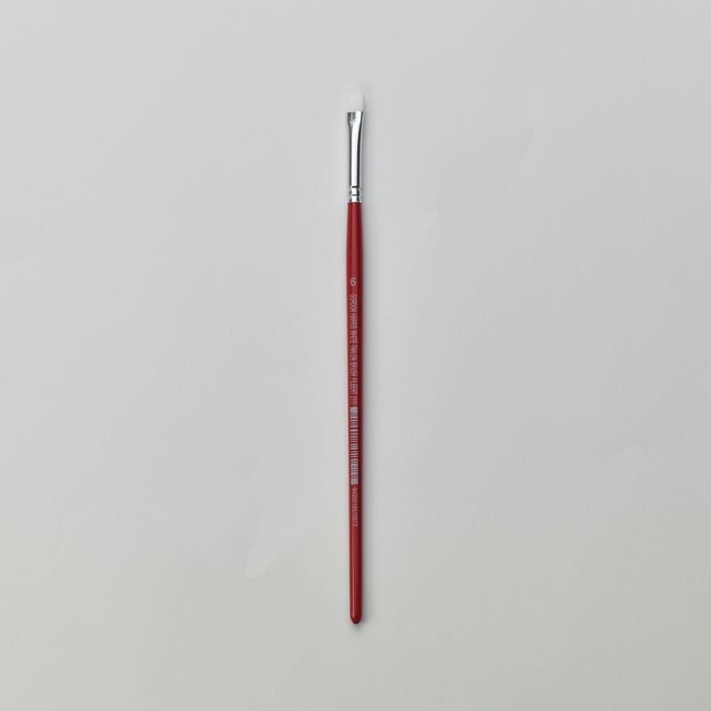 Gordon Harris White Taklon Brush Filbert