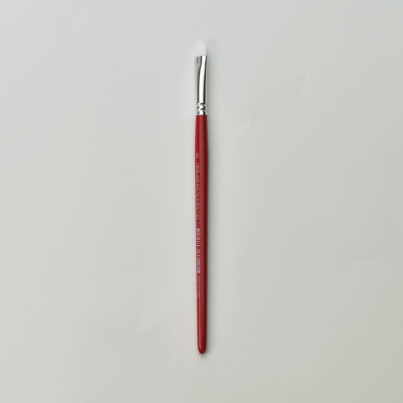 Gordon Harris White Taklon Brush Filbert