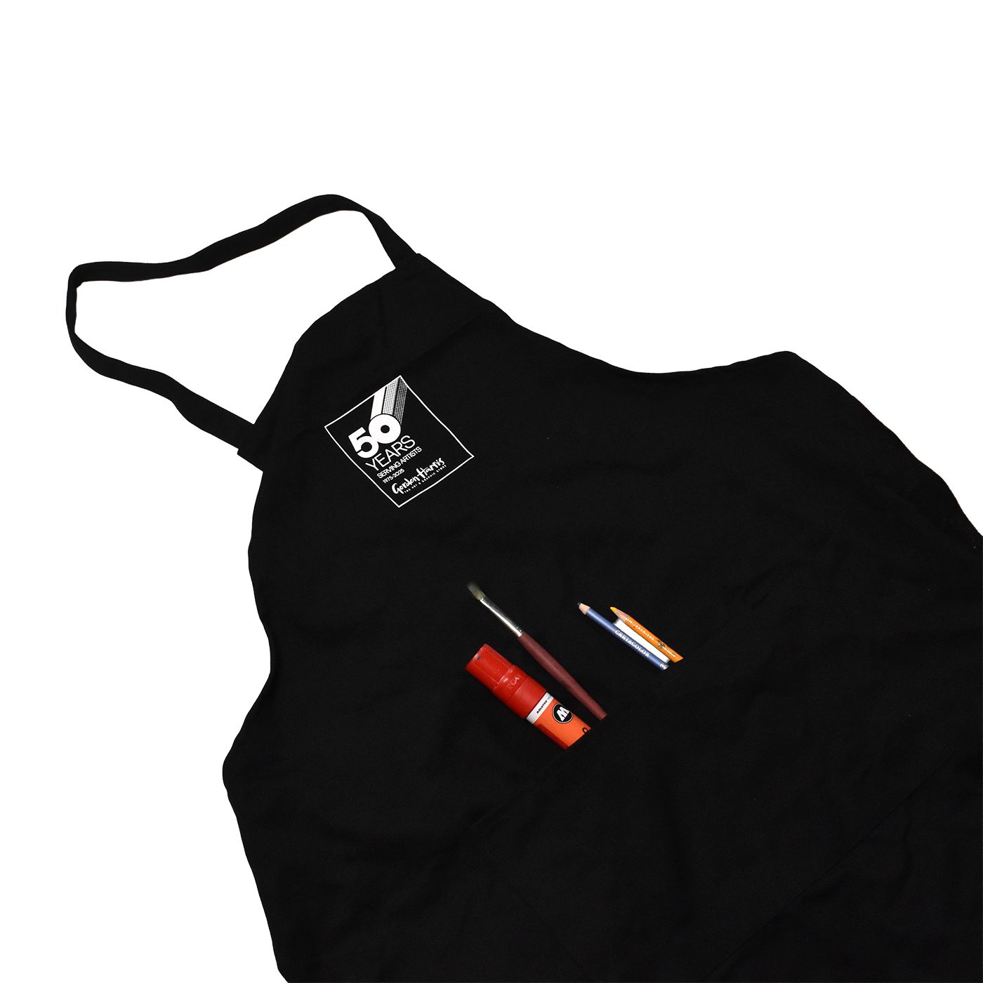 GORDON HARRIS ARTIST APRON BLACK