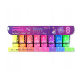 Aureuo Acrylic Paint Neon Set 8 SET