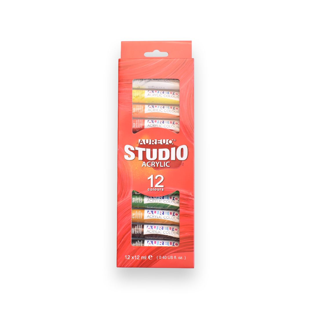 AUREUO STUDIO ACRYLIC SET 12 SET