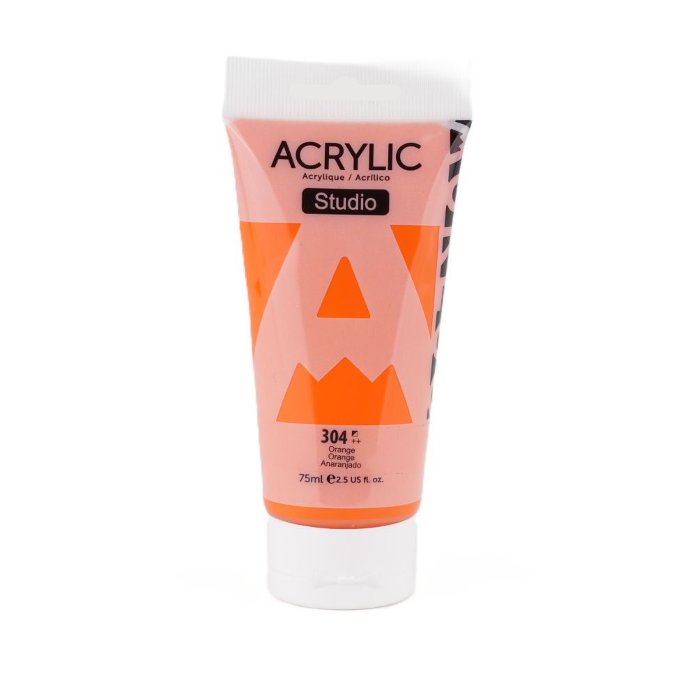 AUREUO STUDIO ACRYLIC PAINT ORANGE 304