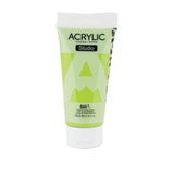 AUREUO STUDIO ACRYLIC PAINT BRILLIANT YELLOW GREEN 844