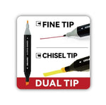 Aureuo Alcohol Marker Twin Tip Set 40 SET