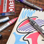 Aureuo Acrylic Marker Set 12 SET