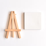 Aureuo Mini Canvas With Easel 3x3"