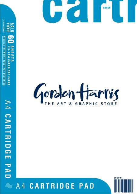 Gordon Harris Cartridge Pad 120gsm 60 Sheet A4