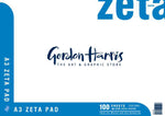 Gordon Harris Zeta Layout Marker Pad 80gsm 100 Sheet A3