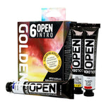 Golden OPEN Acrylic Paint Intro Set SET
